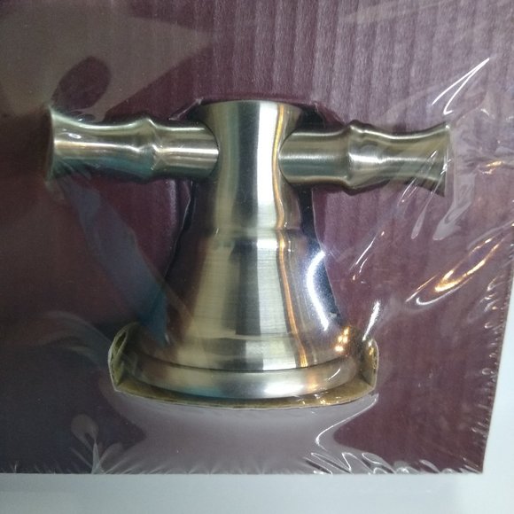 Danze South Sea Double Robe Hook Brushed Nickel - Picture 1 of 4